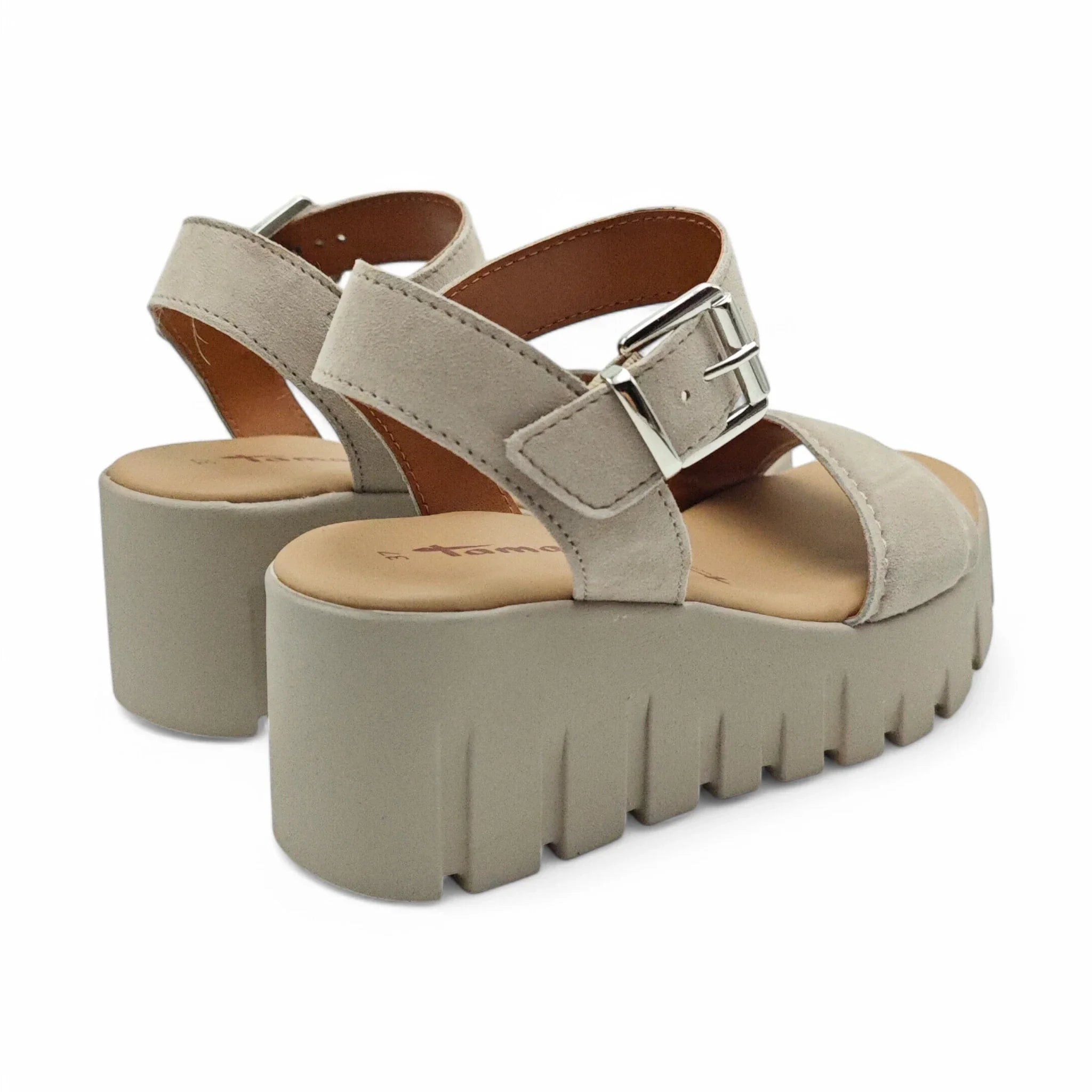 Tamaris 28712 maglovito taupe pogled straga