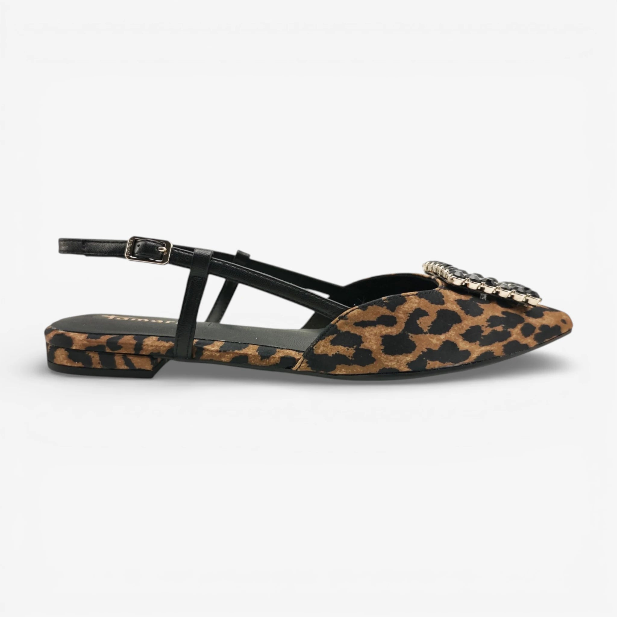 Tamaris 29403 smeđi leopard pogled desno