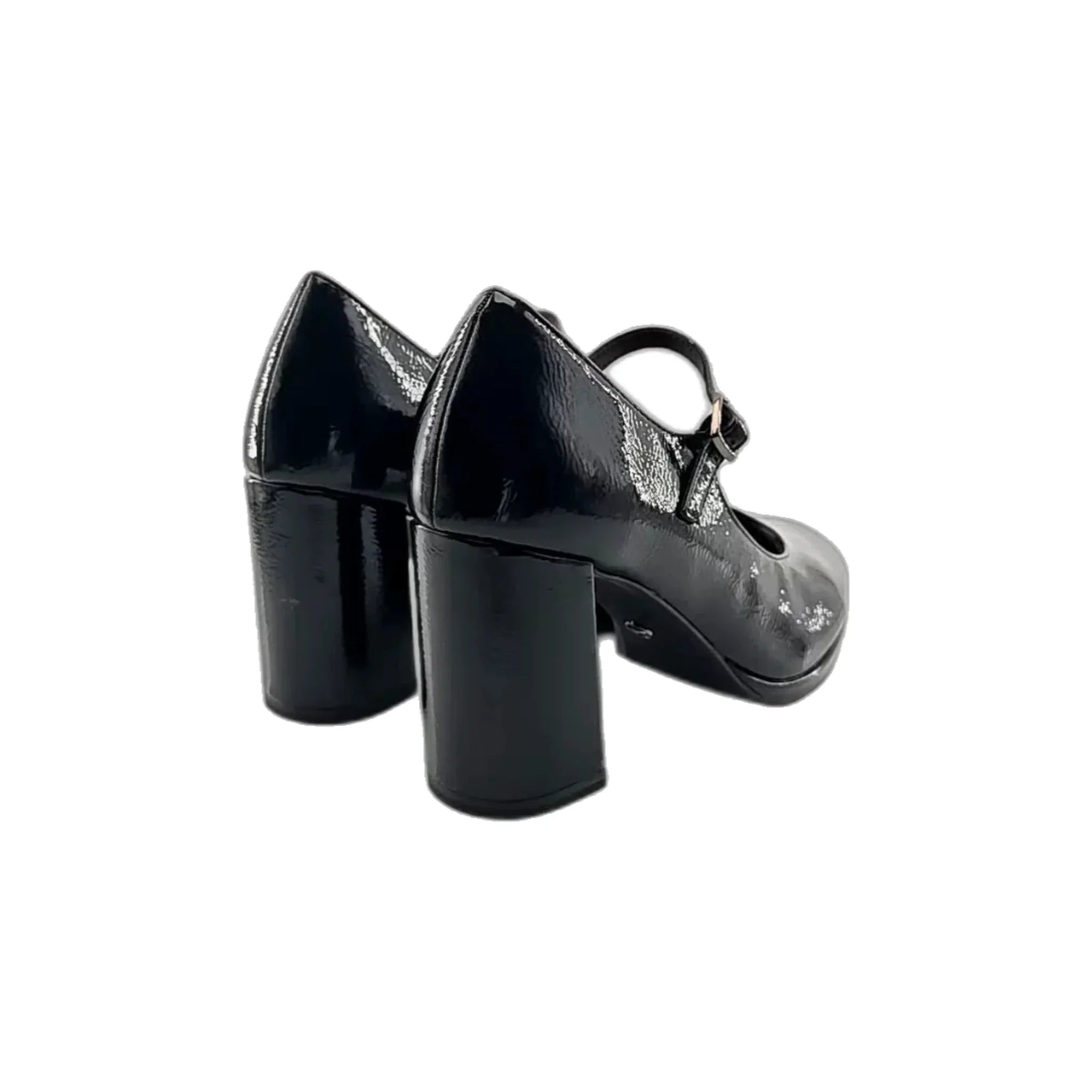 Tamaris 22462 crni lak pogled straga