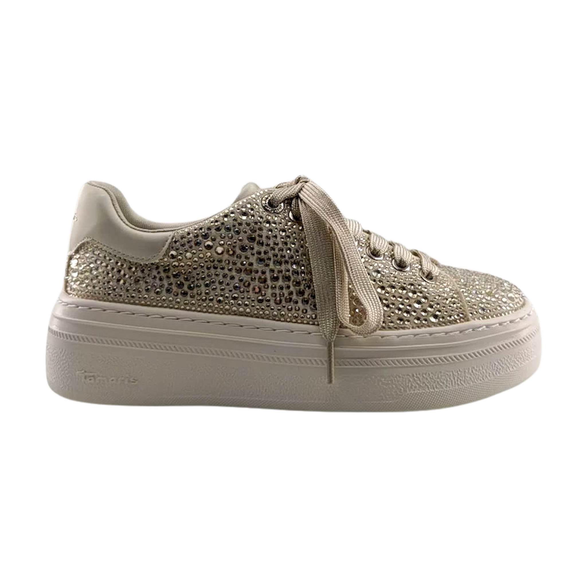 Tamaris plitke ravne modne patike na šnjiranje 23795