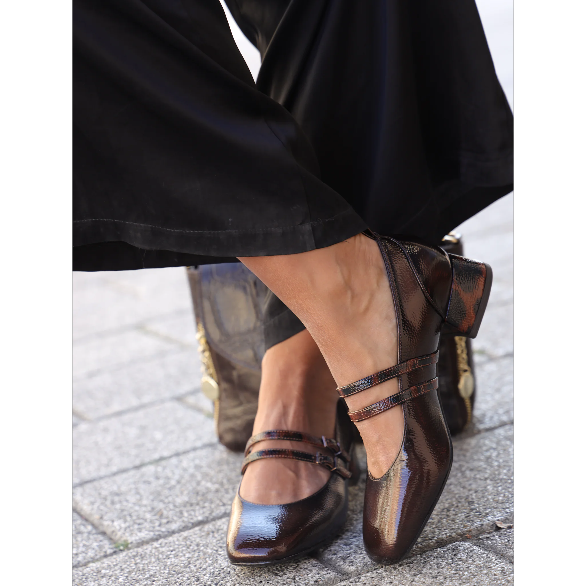 Tamaris Mary Jane kaluđerke sa dvostrukim kaišem 22318 - Obuća Monah