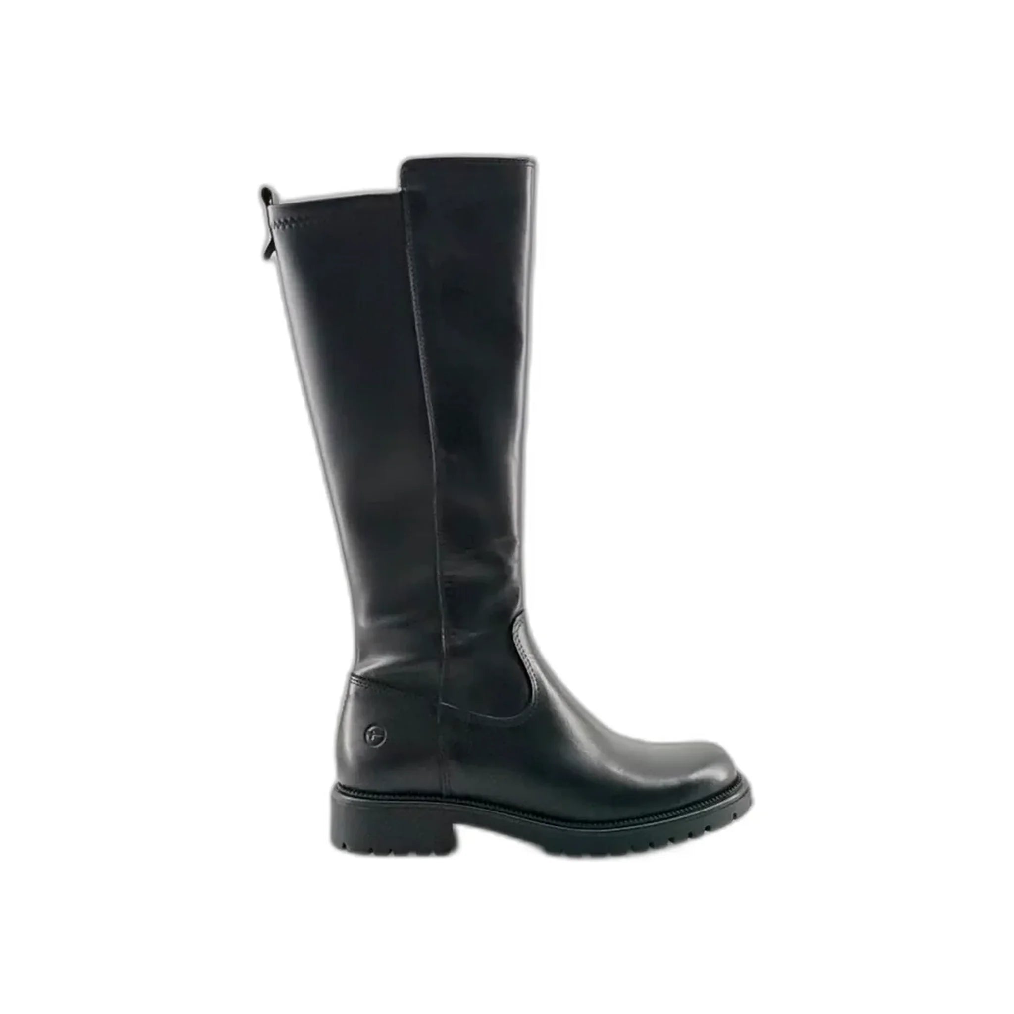 Tamaris duboke ravne čizme sa zip zatvaračem 25605