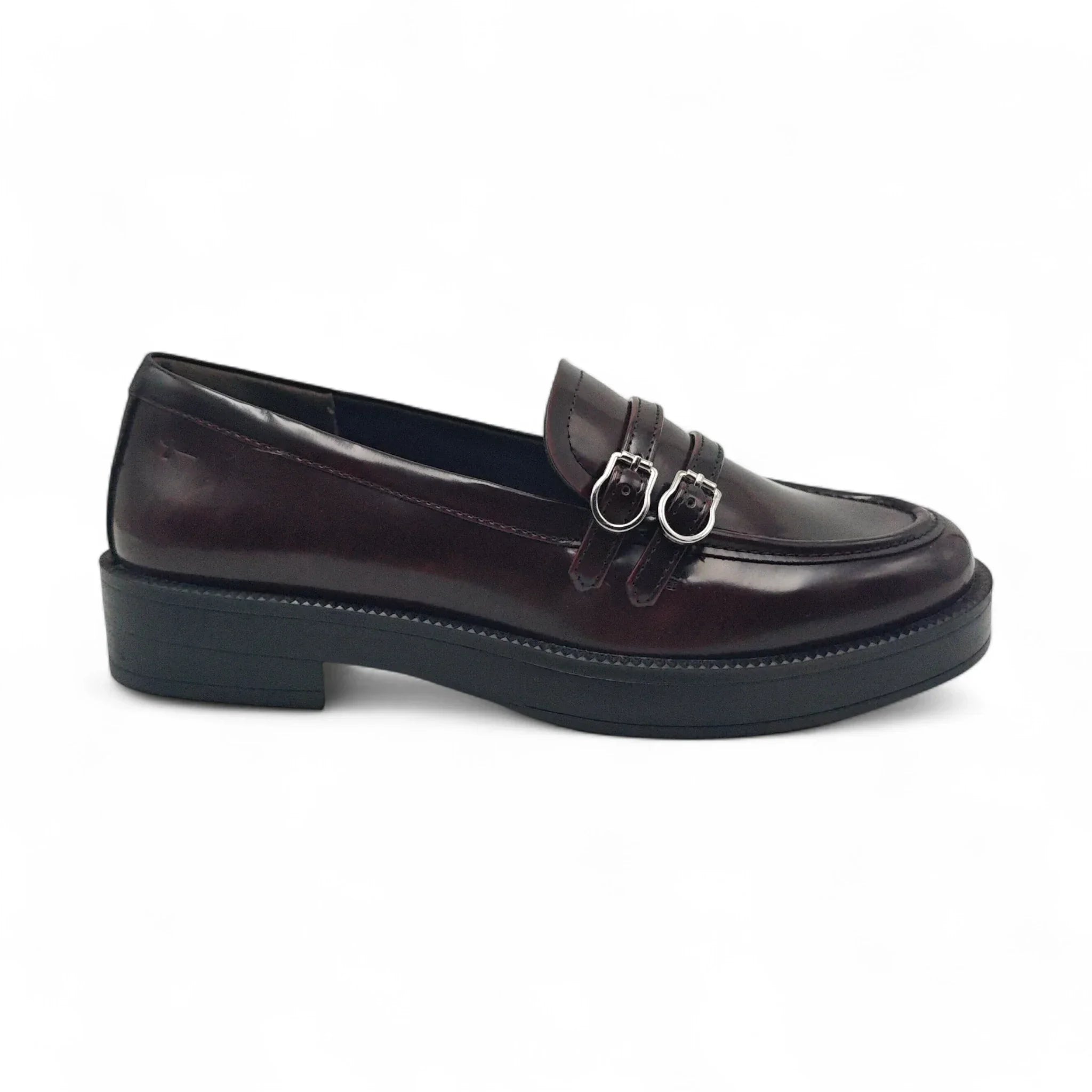 Tamaris klasične chunky ravne loafersice na PU đonu 24348