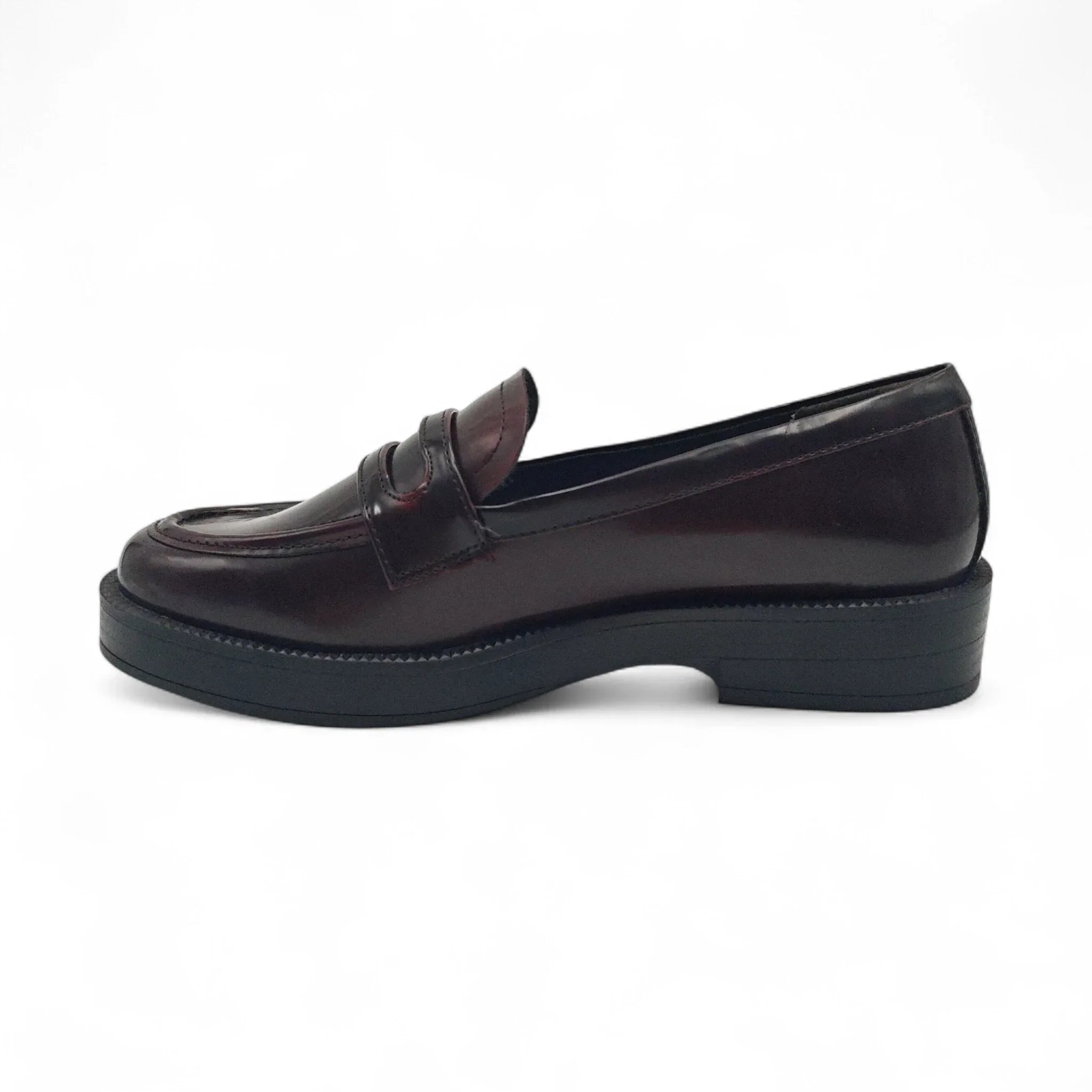 Tamaris klasične chunky ravne loafersice na PU đonu 24348