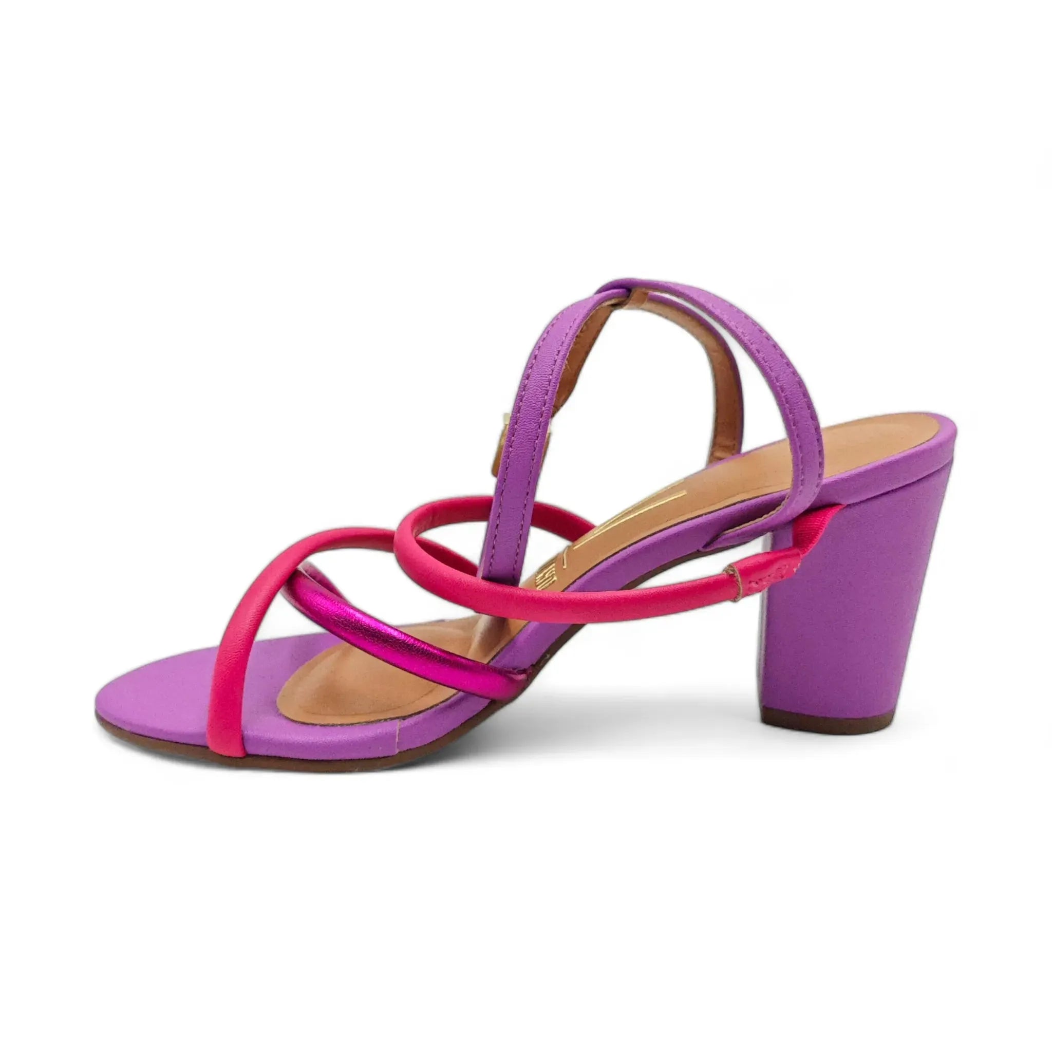 Vizzano sandale sa slingback zglobnim remenom na blok štiklu 1001 - Obuća Monah