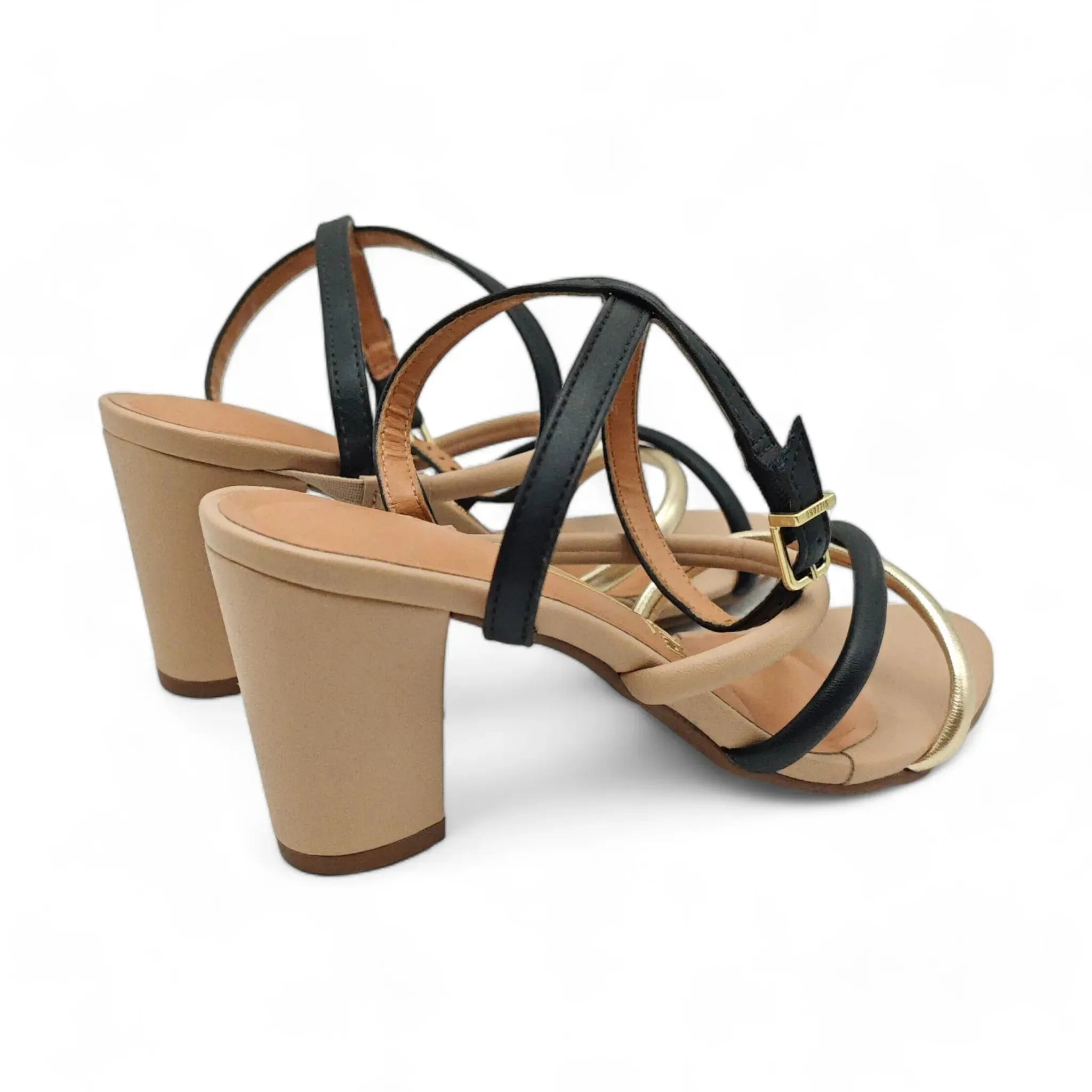 Vizzano sandale sa slingback zglobnim remenom na blok štiklu 1001 - Obuća Monah